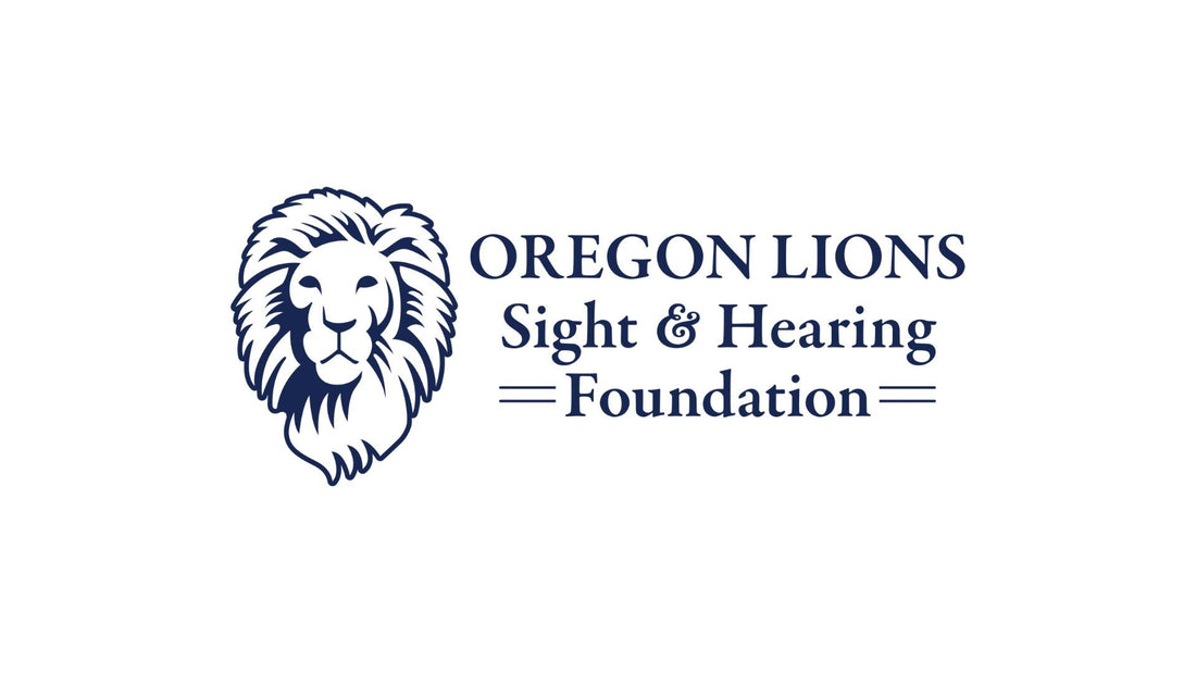 Oregon Lions Sight and Hearing Foundation horizontal logo